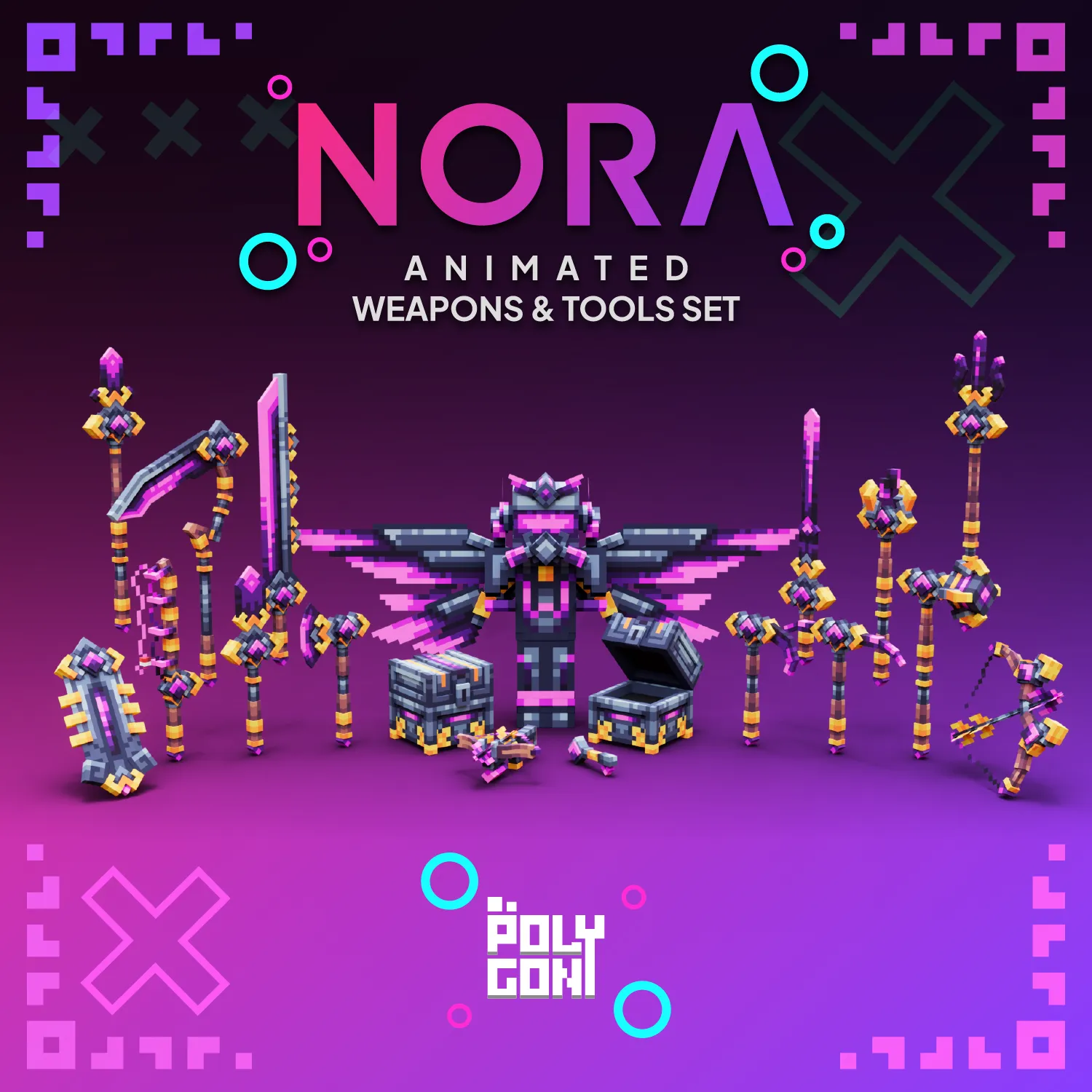 Resource 'Nora Animated Weapons & Tools Set'
