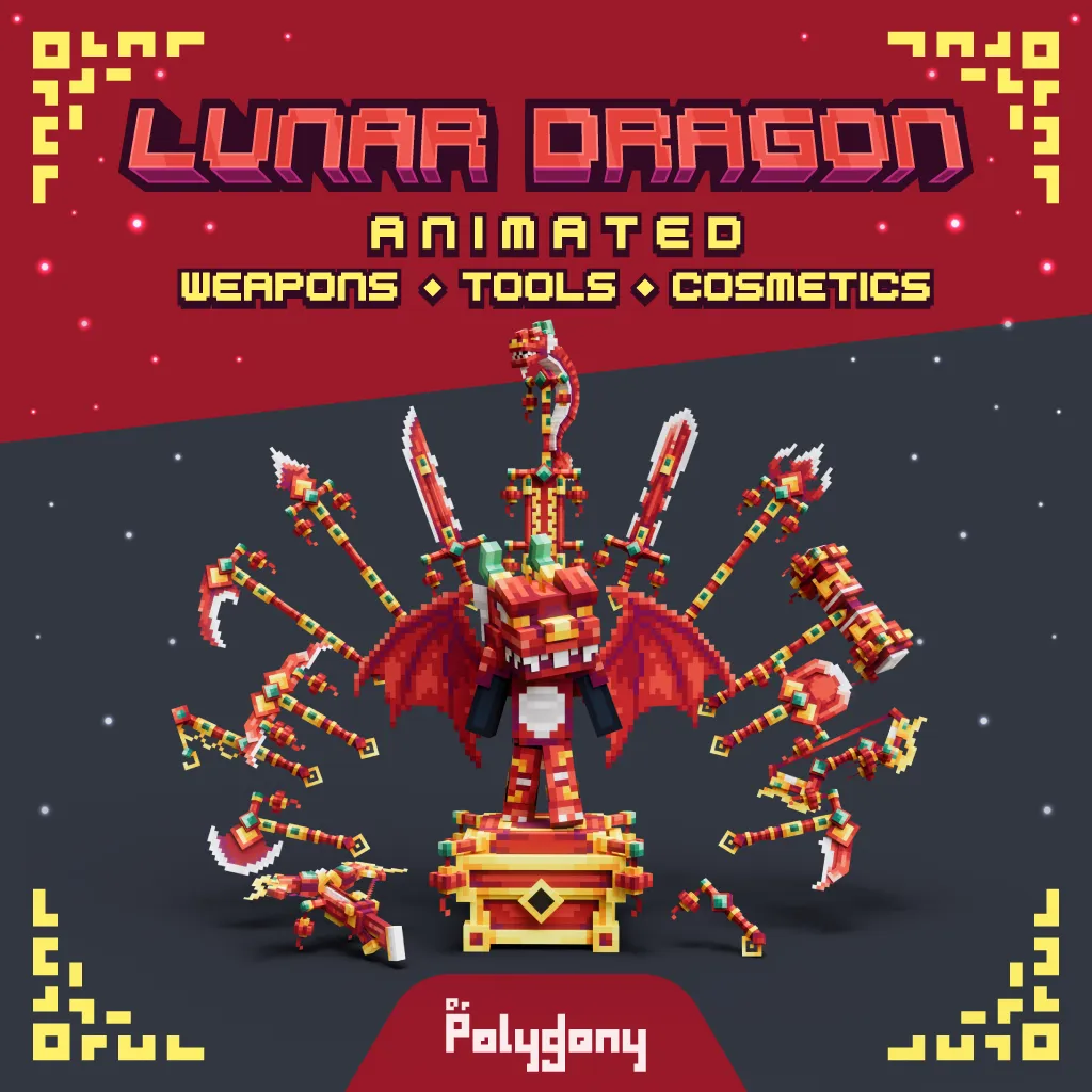 Resource 'Lunar Dragon Animated Weapons & Tools Set'