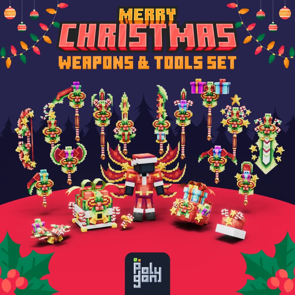 Resource 'Merry Christmas Weapons & Tools Set'