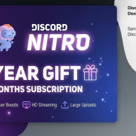 Discord Nitro Gift 1 Year