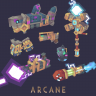Arcane weapons