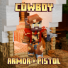 Cowboy Armor + Revolver