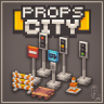 Props City Themed  +24 props