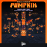 Halloween Pumpkin Animated Weapons and Tools Set (64x)