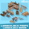 Lumberjack Props + Lumberjack Outfit 1.21.4