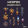 Assortment Weapon Set - 16x 1.0