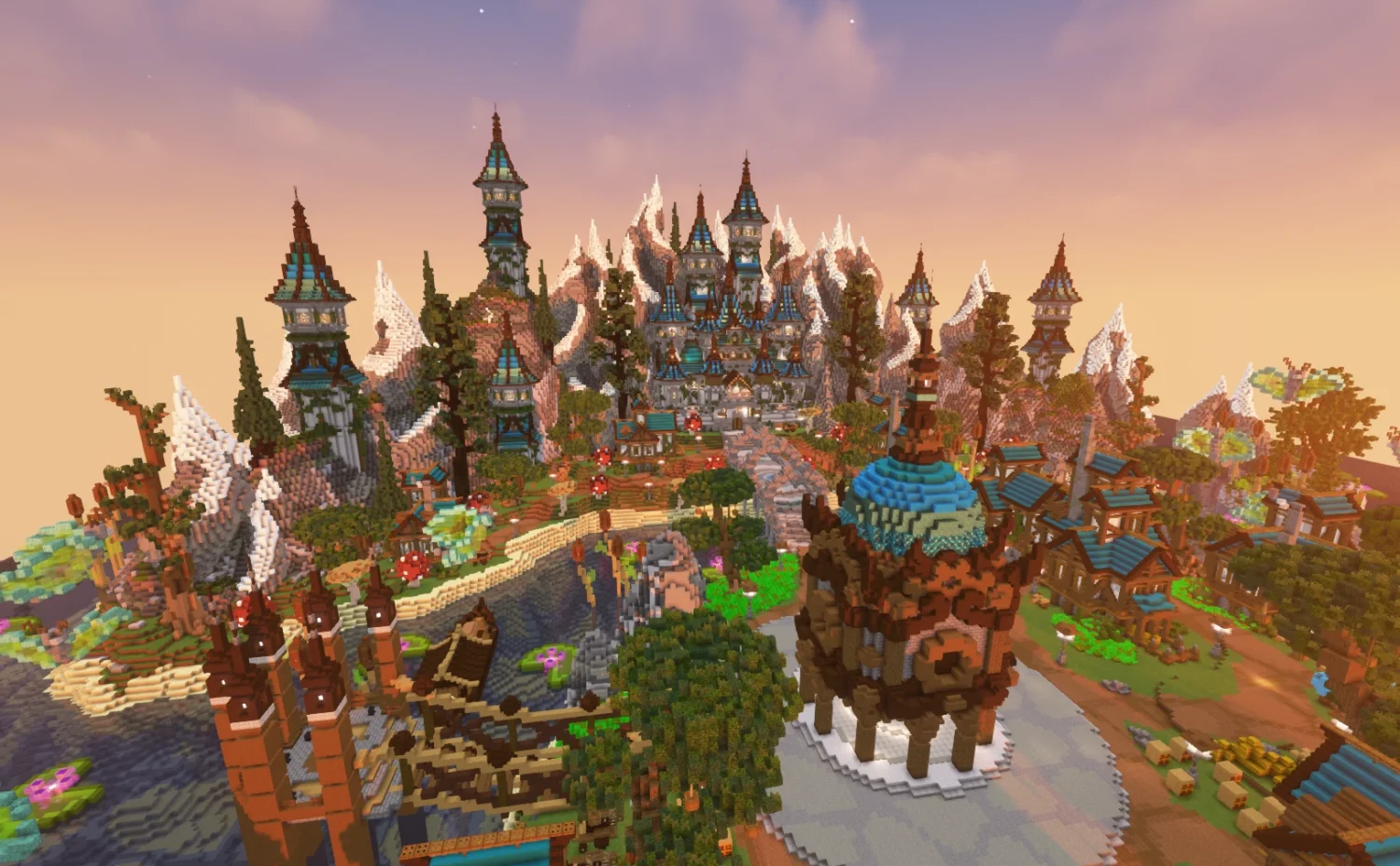 Magic Village Map | Blue Theme⛅ - Image 12