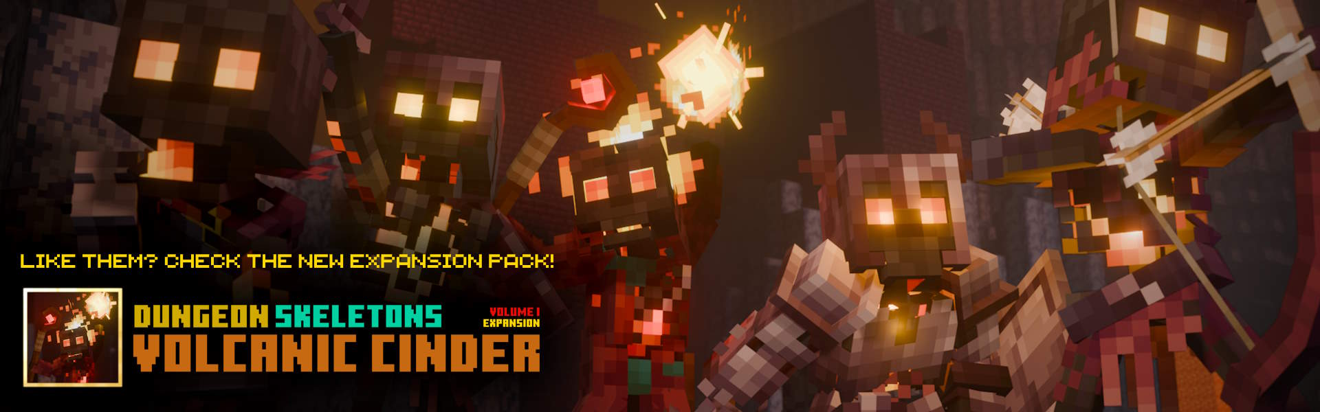 Dungeon Skeletons Volcanic cinder Endesman Skeleton pack 