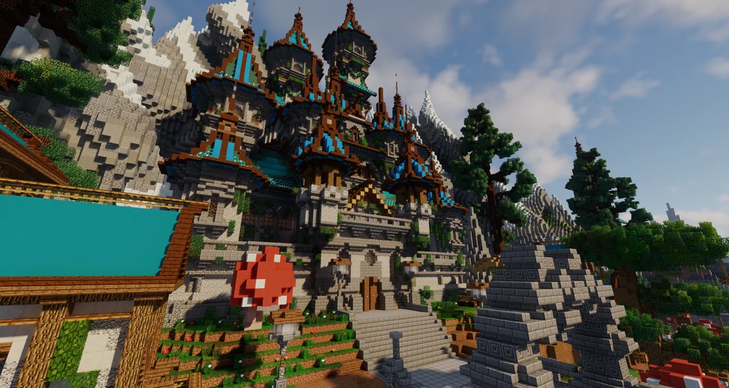 Magic Village Map | Blue Theme⛅ - Image 10